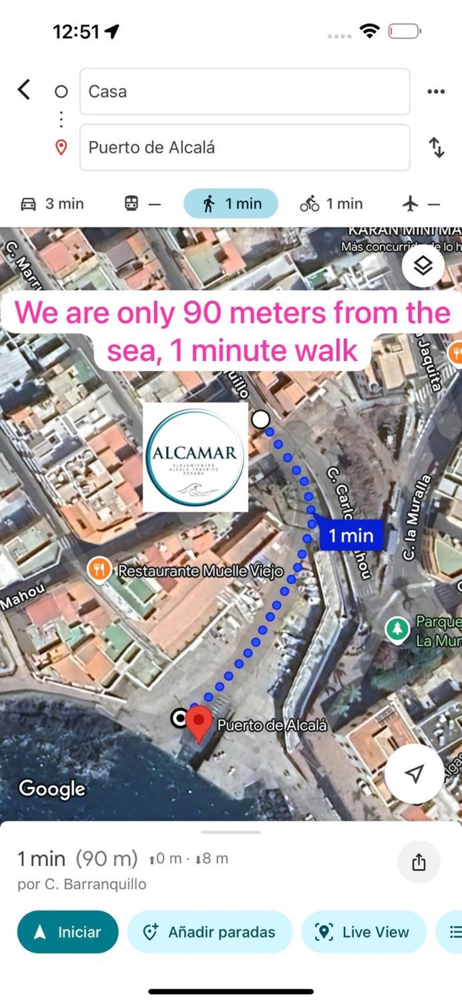 Alcamar Apartamento Cerca Al Mar Алькала Екстер'єр фото